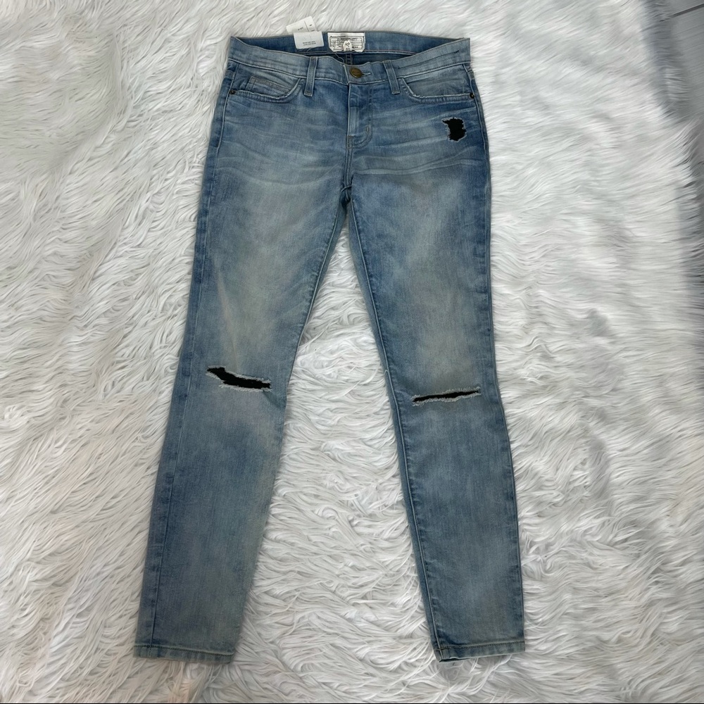 • Current/Elliott • Stiletto Skinny Jeans Meridian - Picture 2 of 15